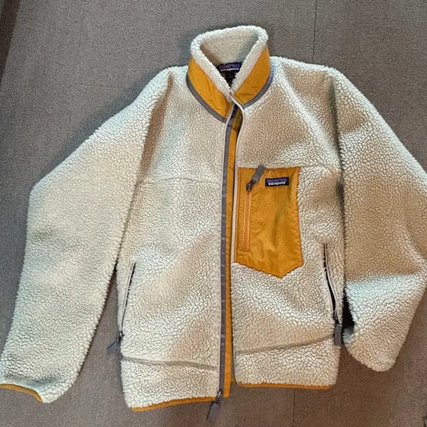 [BUNJANG] Patagonia Retro Pelican Yellow Fleece Jacket / 파타고니아 레트로 x 펠리컨 옐로우
