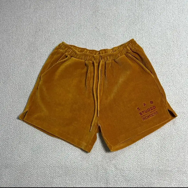 [BUNJANG] IAB Studio Corduroy Shorts Mustard / 이이앱 코듀로이  반바지  머스타드