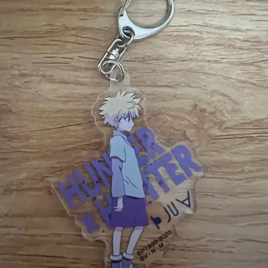 [BUNJANG] Hunter x Hunter Killua Acrylic Keyring / 헌터헌터 헌헌 키르아 아크릴 키링