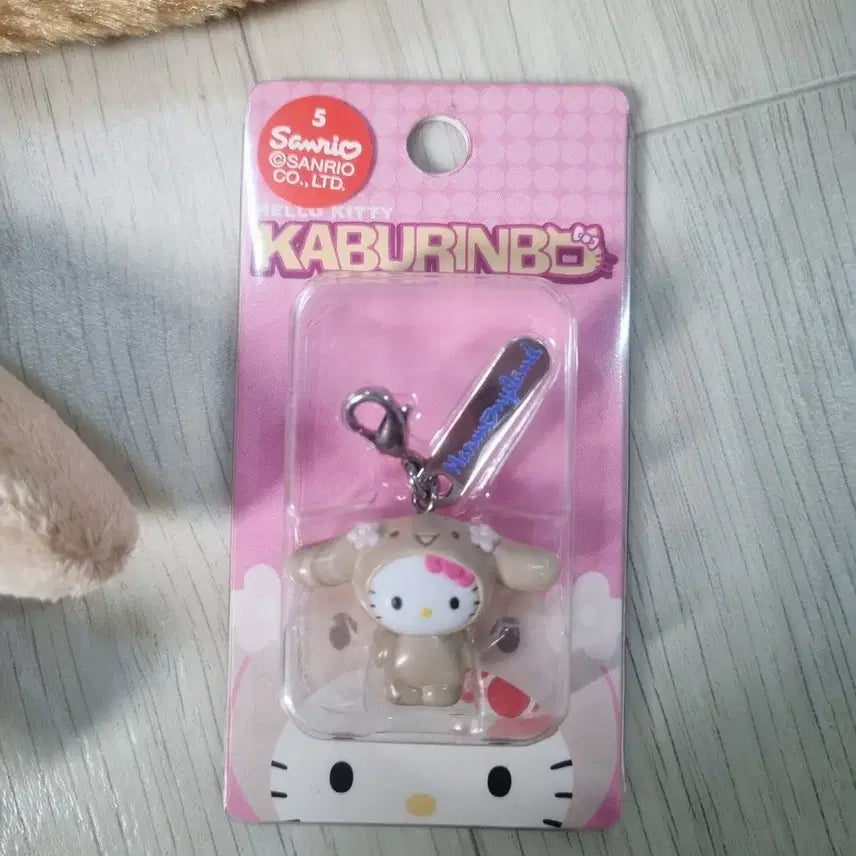 [BUNJANG] Sanrio Classic Kitty Kaburinbo Mocha Cinnamonroll Kitty Strap / 고전 키티 카부린보 모카 산리오 시나모롤 키티스트랩