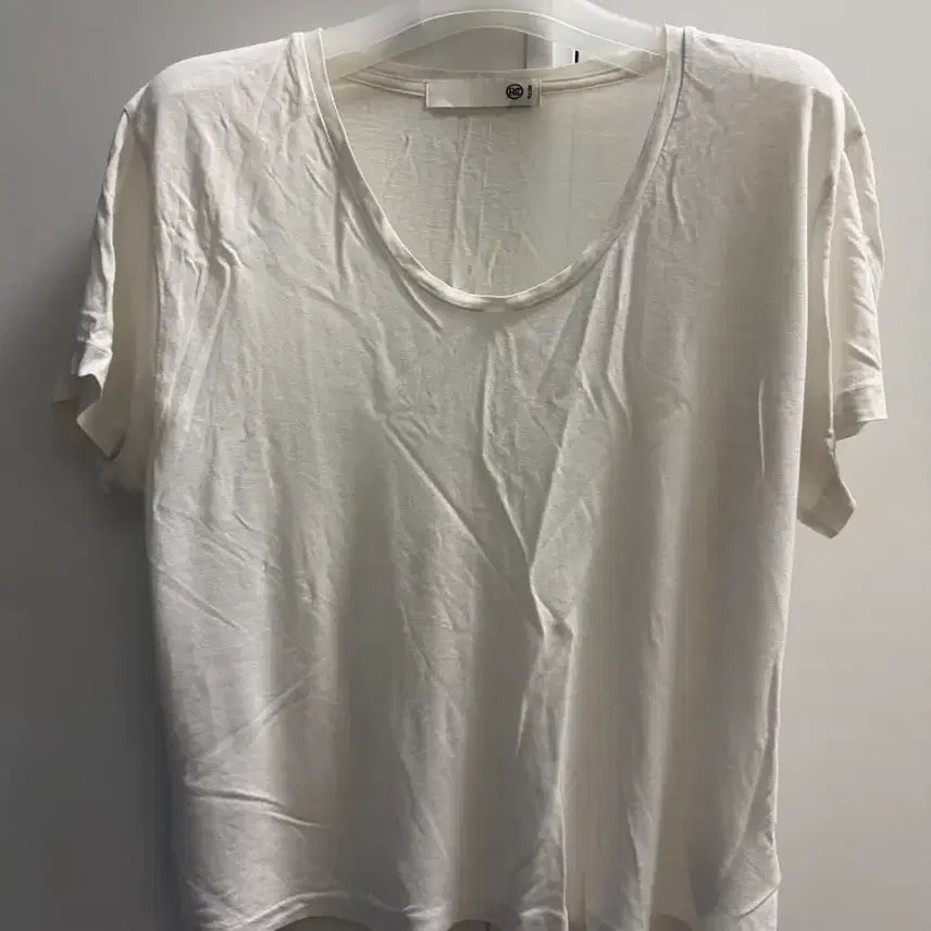 [BUNJANG] RECTO Plain White T-Shirt - Free Size / 렉토 티셔츠 무지 흰색 프리사이즈