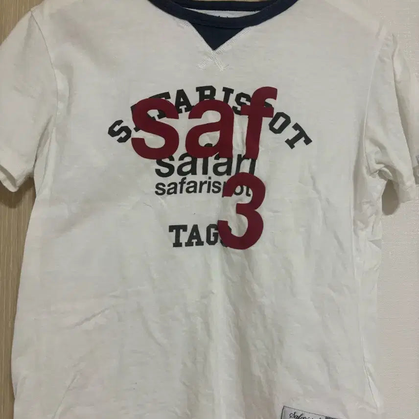 [BUNJANG] Safarispot Short-Sleeve T-Shirt Size 1 / 사파리스팟 1/2 반팔티