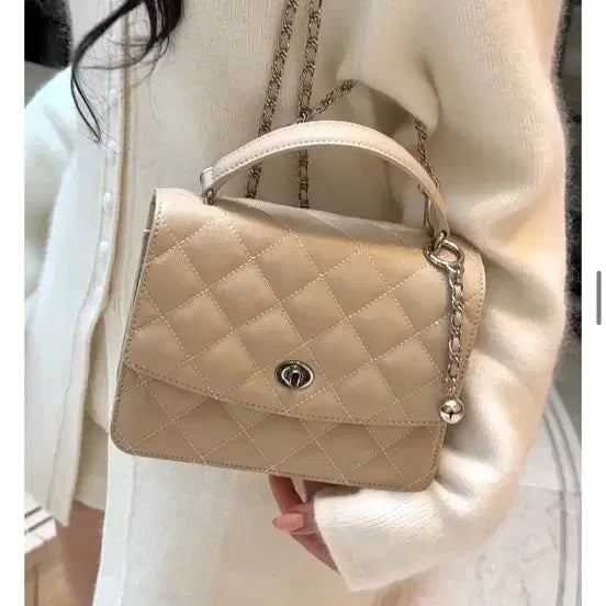 [BUNJANG] Sio Momo Bag Beige / 시오 모모 가방 베이지