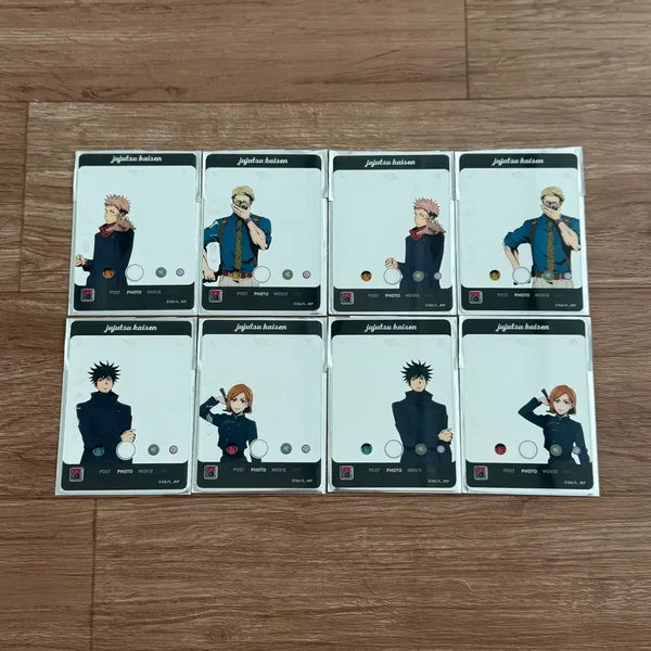 [BUNJANG] Jujutsu Kaisen Dokyu Group Collaboration SNS Clear Photocard Set / 주술회전 도큐그룹 콜라보팝업 sns투명포토카드 유지 나나미 메구미 노바라