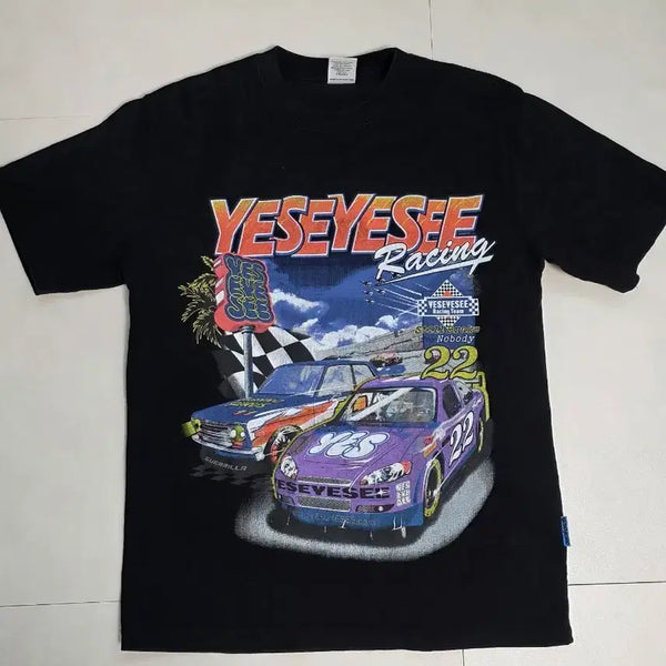 [BUNJANG] Yeseyesee Racing T-Shirt / 예스아이씨 레이싱 티셔츠