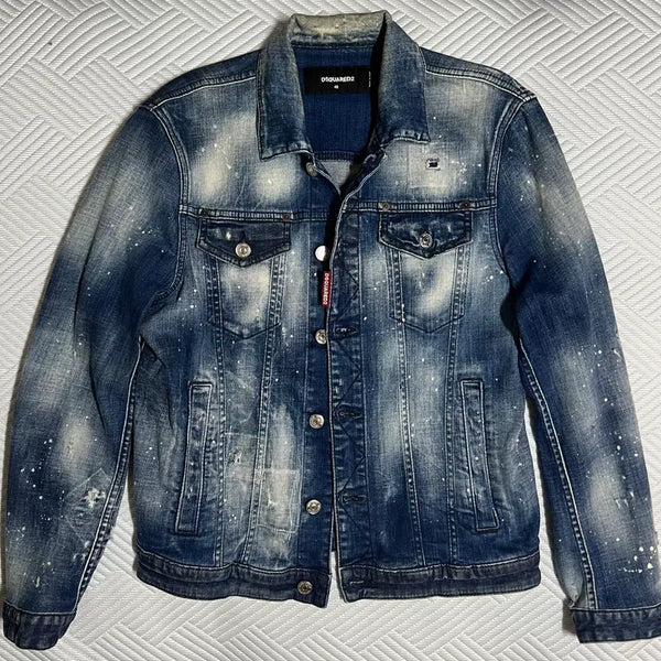 [BUNJANG] DSQUARED2 Denim Jacket Size 48 / 디스퀘어드2 데님 자켓 48