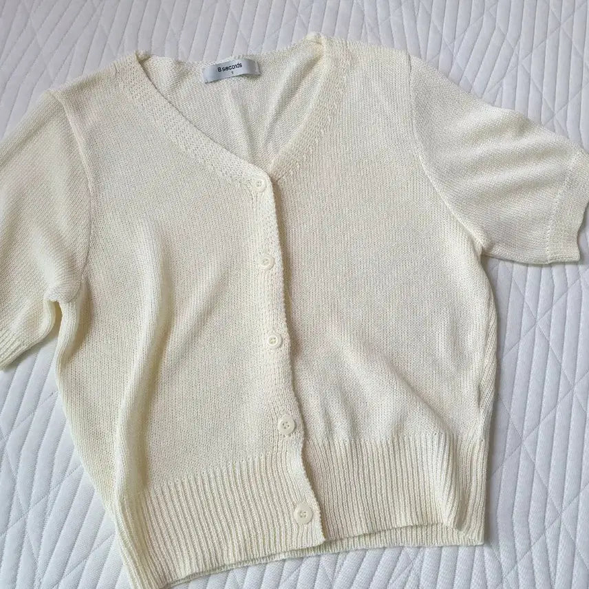 [BUNJANG] 8Seconds Summer Cardigan Ivory / 에잇세컨즈 여름가디건 s