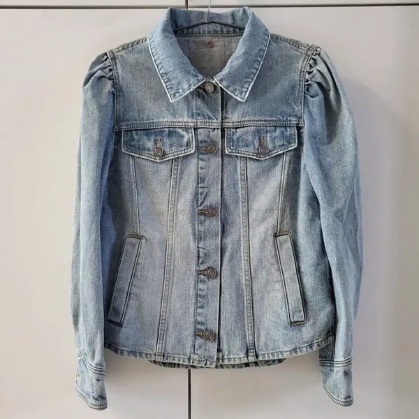 [BUNJANG] SJ Denim Blouse Style Jacket / SJ SJ 청블라우스st 자켓