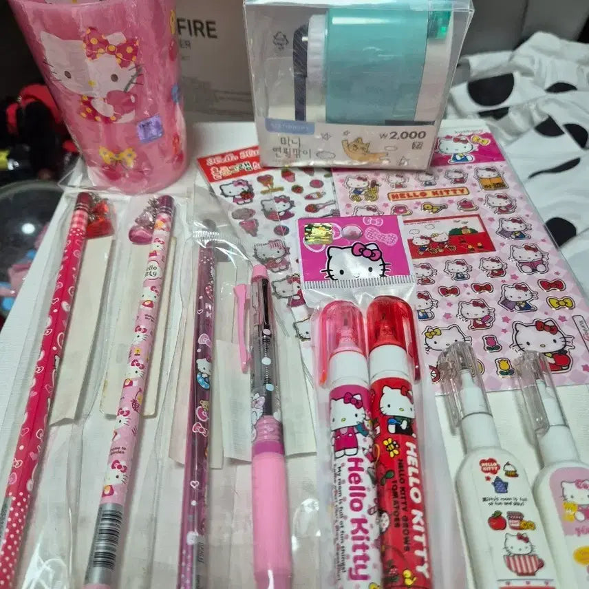 [BUNJANG] Vintage Hello Kitty Stationery Set / 고전 헬로키티 문구 세트