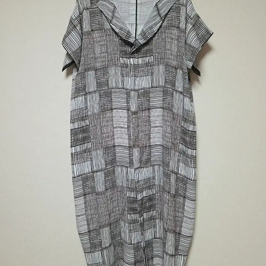 [BUNJANG] Leverage Patterned One-Piece Dress / 르베이지 패턴  원피스