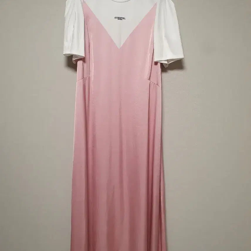 [BUNJANG] Essential Pink Satin Dress / 에센셜 핑크 새틴 드레스