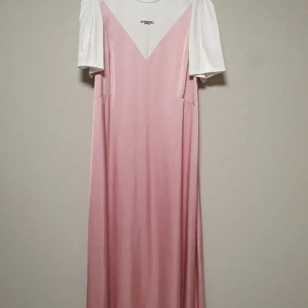 [BUNJANG] Essential Pink Satin Dress / 에센셜 핑크 새틴 드레스