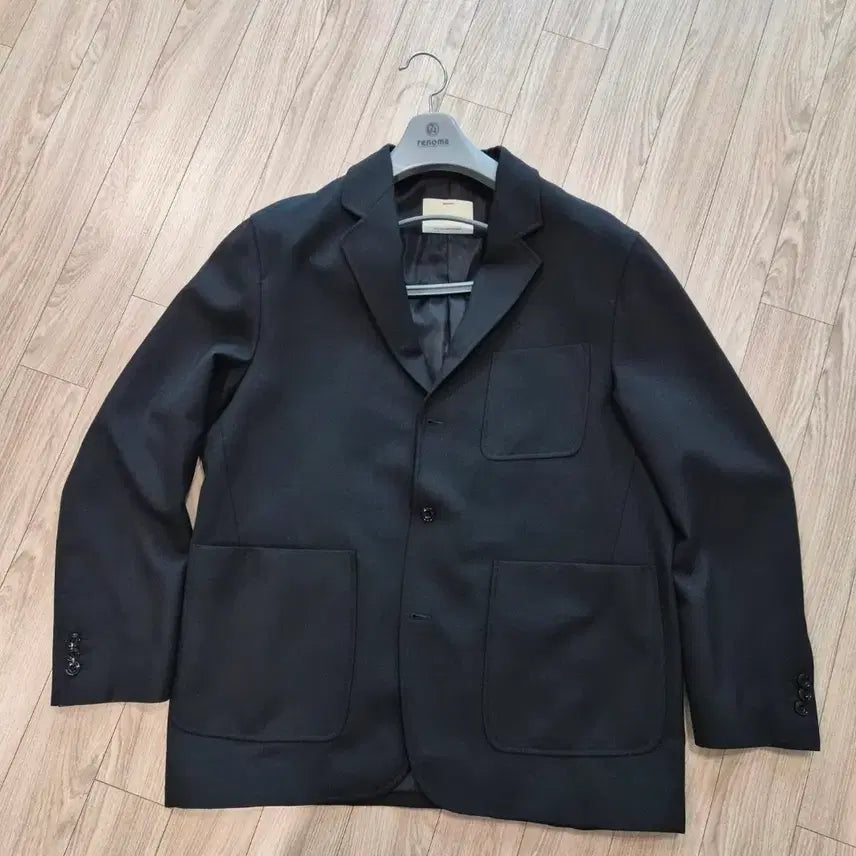 [BUNJANG] Pottery Wool Sports Jacket Black Size 4 / 포터리 울 스포츠 자켓 블랙 4사이즈 판매. 교환가능