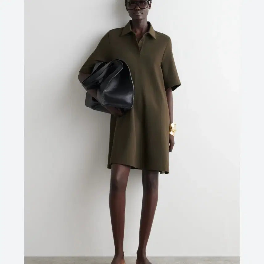 [BUNJANG] COS Short Sleeve Polo Dress XS / COS 코스 반팔 폴로 원피스 XS
