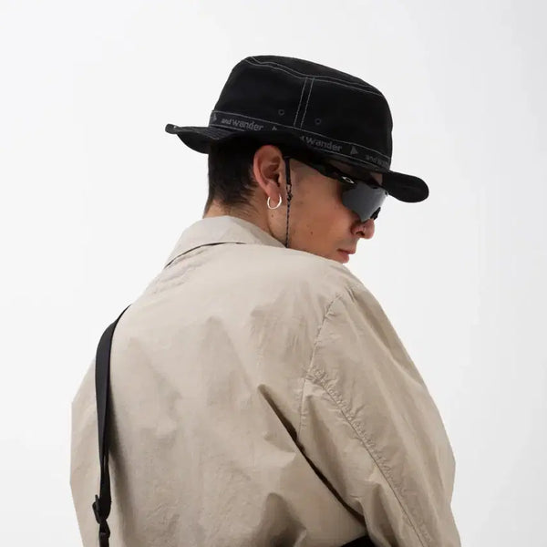 [BUNJANG] and wander JQ Tape Bucket Hat / [os] 앤드원더 jq 테이프 버킷 햇 and wander