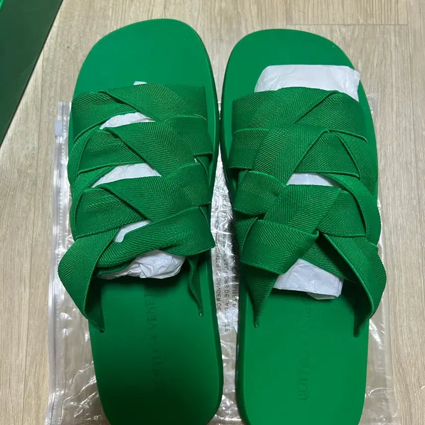 [BUNJANG] Bottega Veneta Woven Detail Slides / 보테가 베네타 슬리퍼