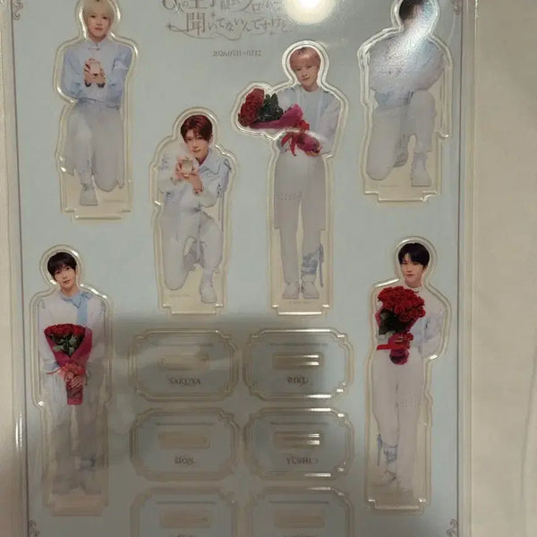 [BUNJANG] NCT WISH Japan Fanmeeting Entrance Acrylic / 엔시티 위시 일본 팬미팅 입장 아크릴