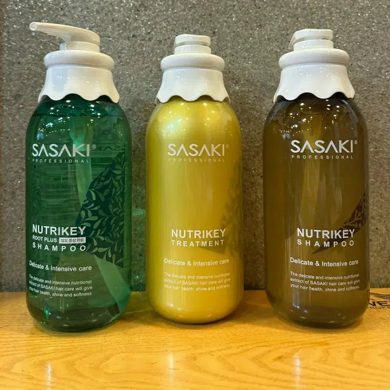 [BUNJANG] Sasaki Nutri-Key Shampoo/Treatment Set (750g) / 사사키 뉴트리키 샴푸/트리트먼트 750g