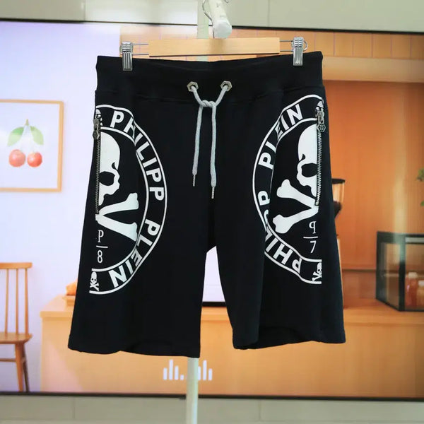 [BUNJANG] Philipp Plein Skull Graphic Cotton Shorts / [ 정품 ] 흔하지 않은 필립플레인 스컬 반바지