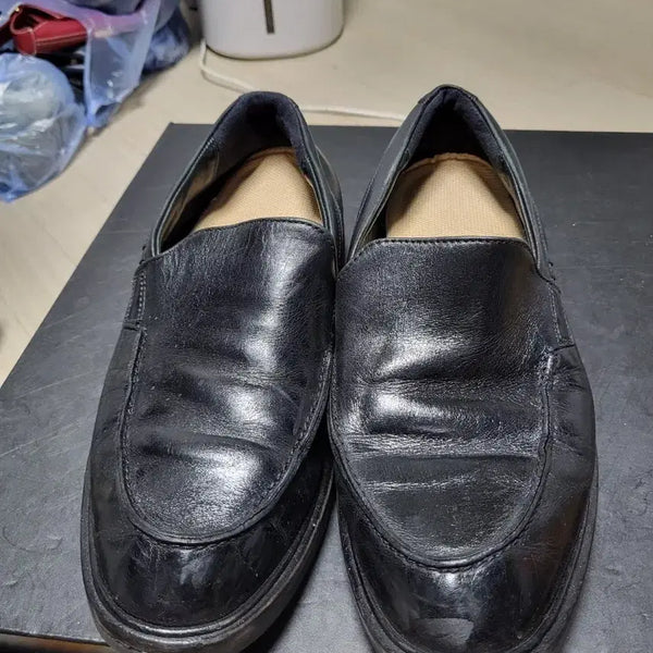 [BUNJANG] ECCO Black Leather Loafers 265mm / ECCO 블랙 가죽 로퍼 265mm 상태좋응