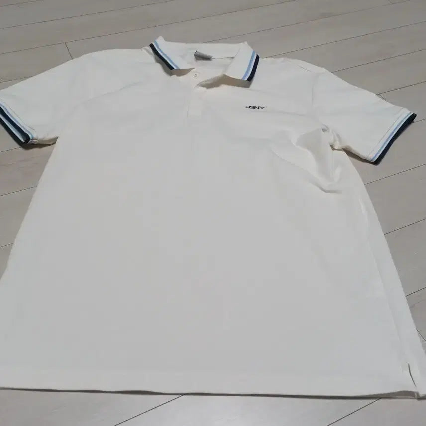 [BUNJANG] JILLSTUART SPORT White Collar T-Shirt Size 105 / 질스튜어트 스포츠의 깔끔한 화이트 카라티105