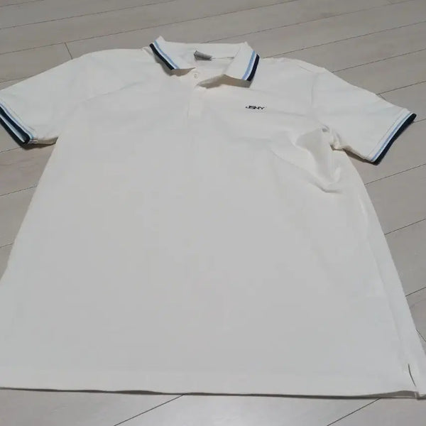[BUNJANG] JILLSTUART SPORT White Collar T-Shirt Size 105 / 질스튜어트 스포츠의 깔끔한 화이트 카라티105