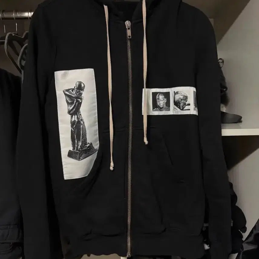 [BUNJANG] Rick Owens 16ss Hooded Zip-Up XS / 릭오웬스 16ss 후드집업 xs