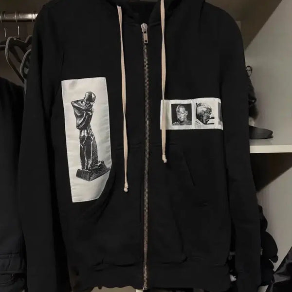 [BUNJANG] Rick Owens 16ss Hooded Zip-Up XS / 릭오웬스 16ss 후드집업 xs