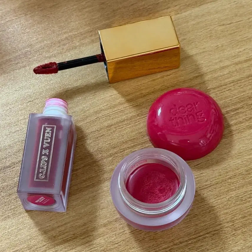 [BUNJANG] C.lips Red Pink Lip Set / 클립스 레드핑크립 세트