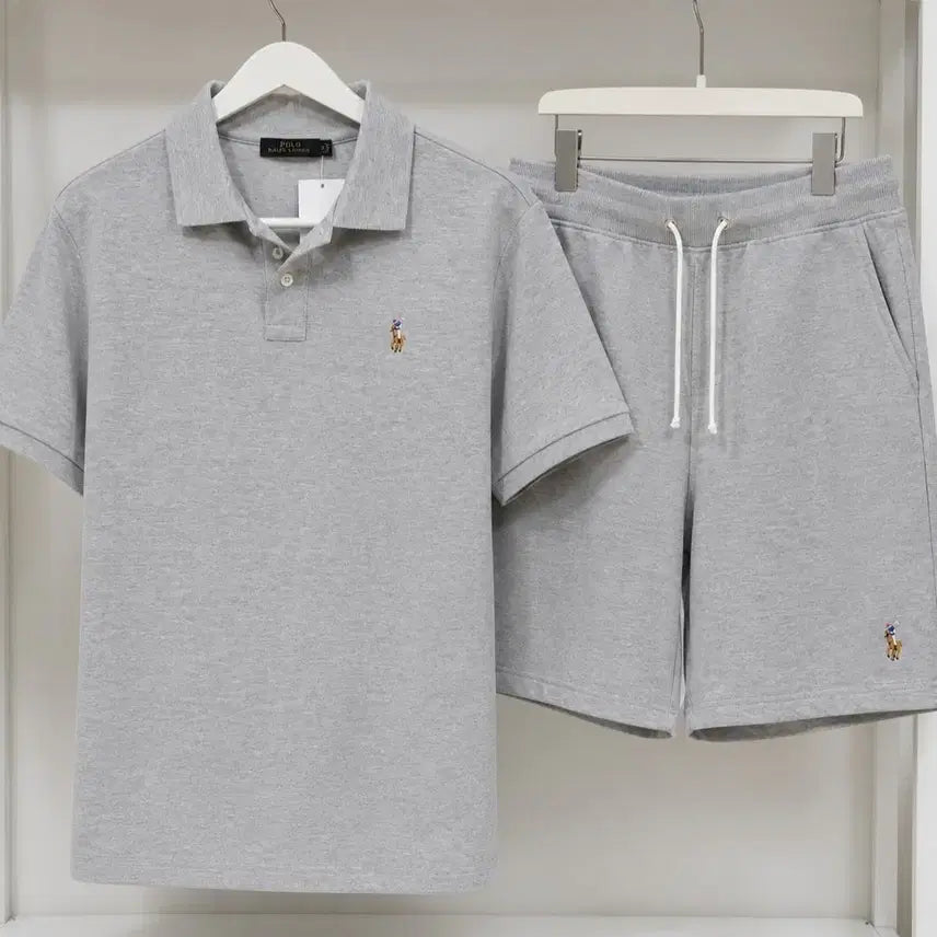 [BUNJANG] Polo Ralph Lauren Polo Shirt and Shorts Set / 특가##폴로 랄프로렌 카라티 세트