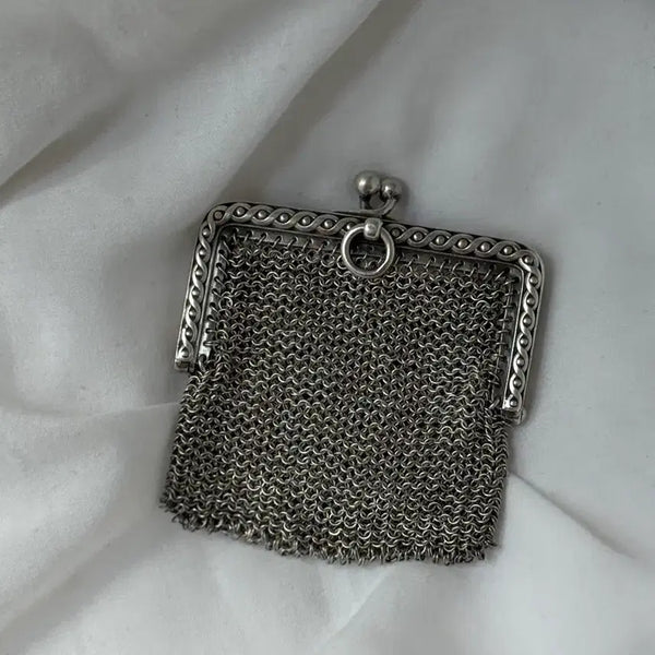 [BUNJANG] Sterling Silver Antique Coin Purse / 스털링 레어 앤틱 코인펄스