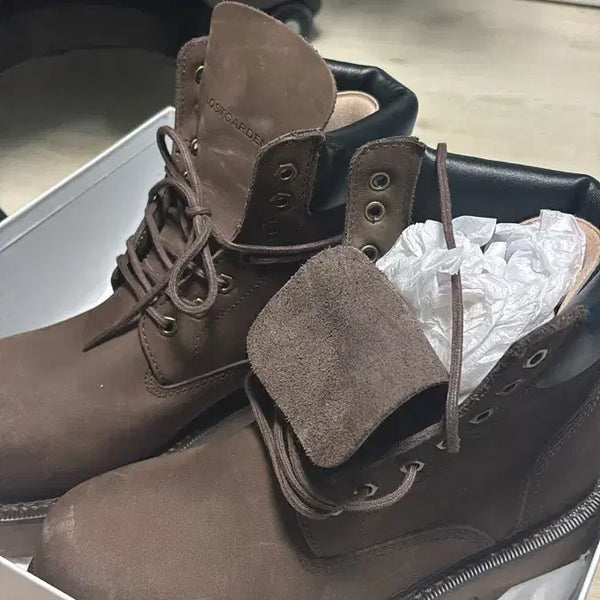 [BUNJANG] Lostgarden Root Boots Brown Size 43 / 로스트가든 루트 브라운 43