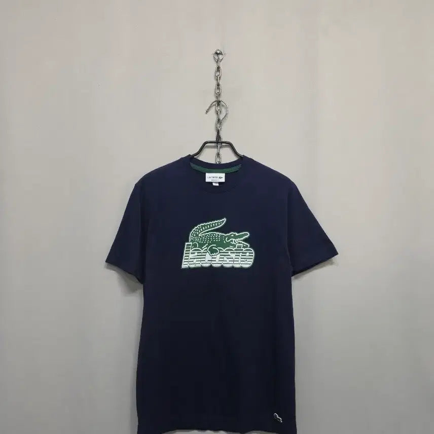 [BUNJANG] Lacoste Short Sleeve T-Shirt Navy / 라코스테 반팔 티셔츠 네이비