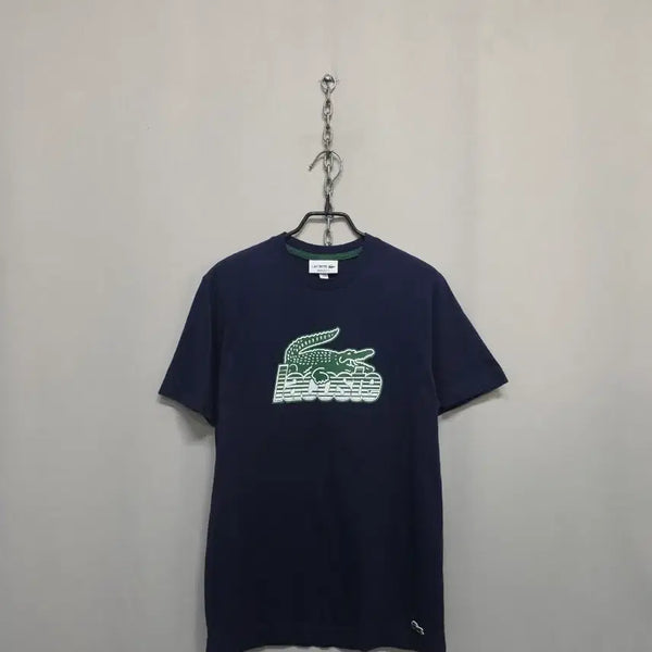 [BUNJANG] Lacoste Short Sleeve T-Shirt Navy / 라코스테 반팔 티셔츠 네이비