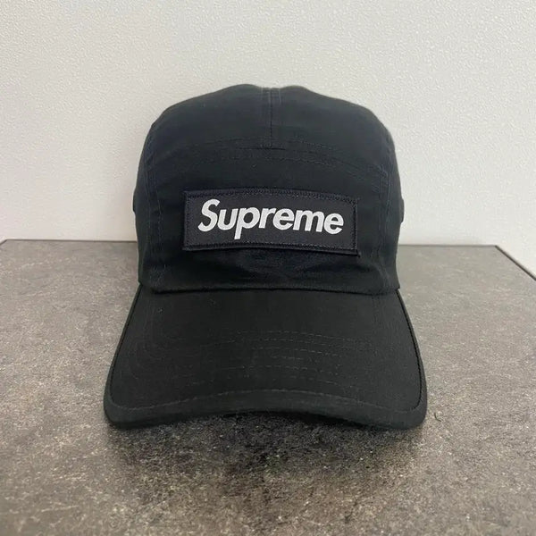 [BUNJANG] Supreme Box Logo Camp Cap 21SS Military Black / (OS) 슈프림 박스로고 캠프캡 모자 21SS 밀리터리 블랙