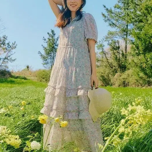 [BUNJANG] Thursday Island Blue Long Dress / 써스데이아일랜드 블루  롱원피스