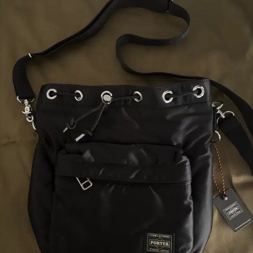 [BUNJANG] Yoshida Porter Balloon Sac Bag / 요시다포터 벌룬삭 블랙 판매