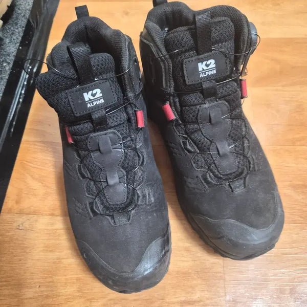[BUNJANG] K2 Alpinist Hiking Boots Black 250 / K2 알피니스트 등산화 블랙 250
