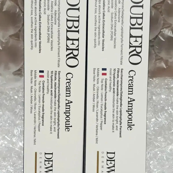 [BUNJANG] Dubhero Doublelo Cream Ampoule 50ml / 듀베로 더블로 크림 앰플50ml