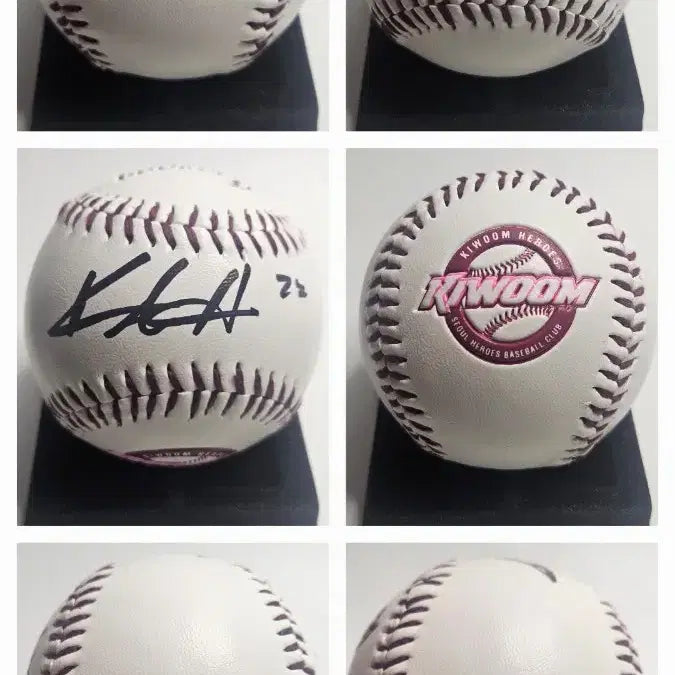 [BUNJANG] Kiwoom Heroes Hiora Autographed Logo Ball / 키움히어로즈 히우라 로고볼 싸인볼 사인볼