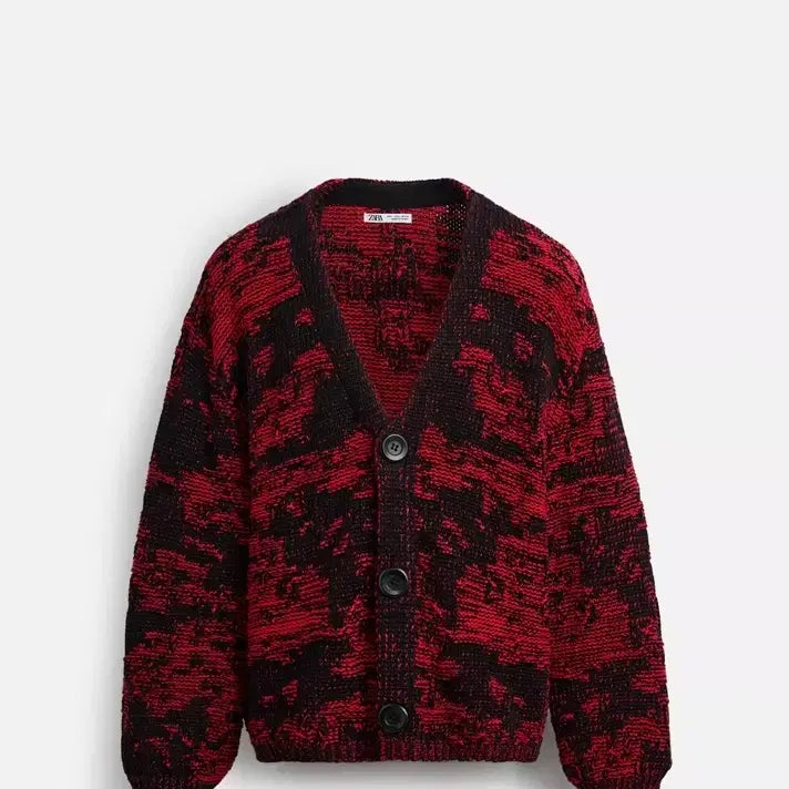 [BUNJANG] Zara Limited Edition Jacquard Cardigan L / Zara 리미티드 에디션 자카드 가디건 L