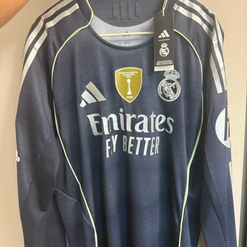 [BUNJANG] Real Madrid 25/26 Bellingham Authentic Long Sleeve Jersey XL / [XL] 레알마드리드 25/26 벨링엄 어센틱 긴팔 유니폼 새상품