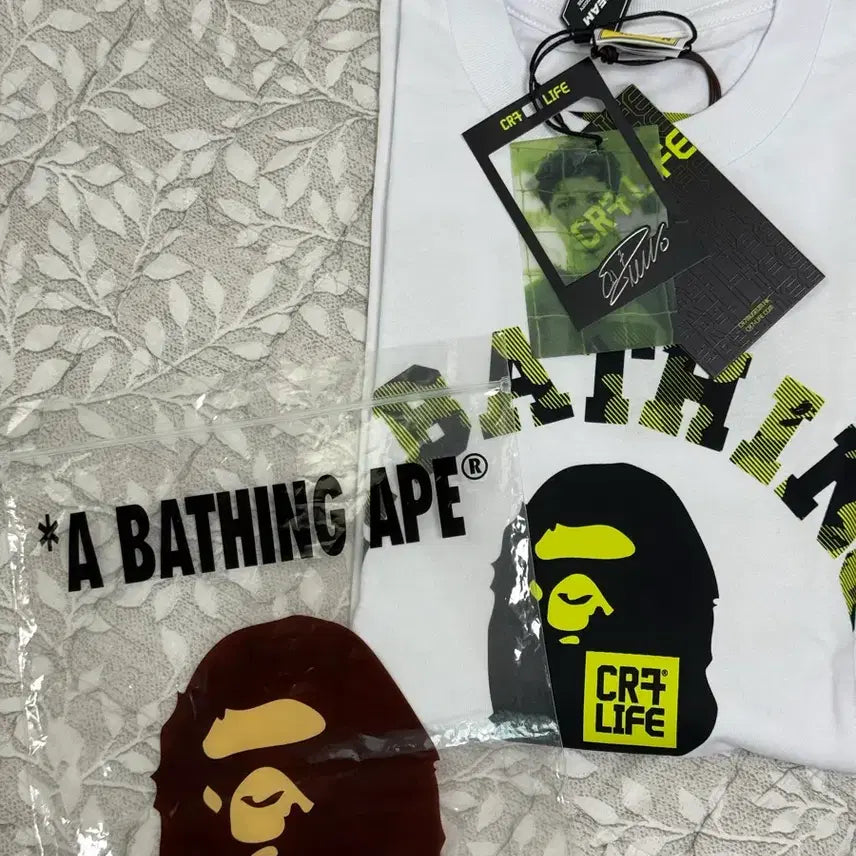 [BUNJANG] BAPE x CR7 T-Shirt / [새상품] 베이프 x CR7 반팔 M