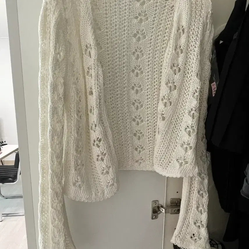 [BUNJANG] TANAT Crochet Cardigan / 타낫 크로셰가디건