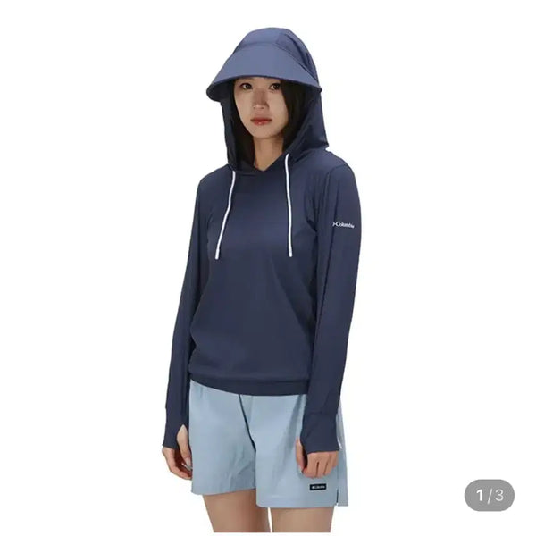 [BUNJANG] Columbia Women's Hooded Rashguard Size 100 / 콜롬비아 여성 후드 래쉬가드 100사이즈 새상품