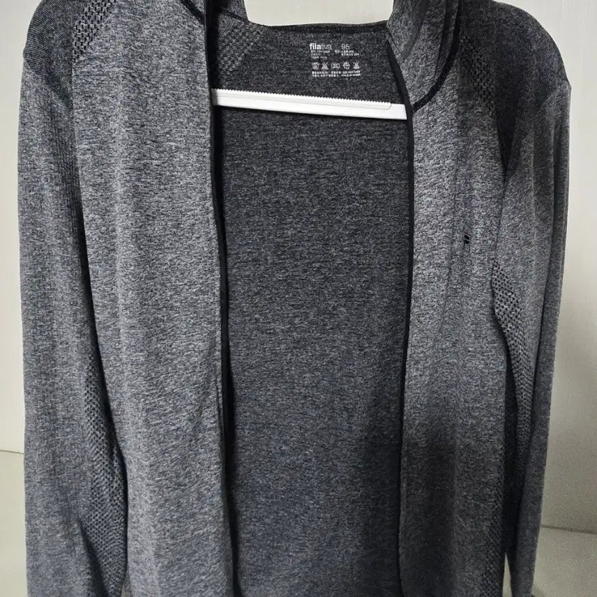 [BUNJANG] FILA Grey Hoodie Zip-Up / FILA 후드 집업 그레이