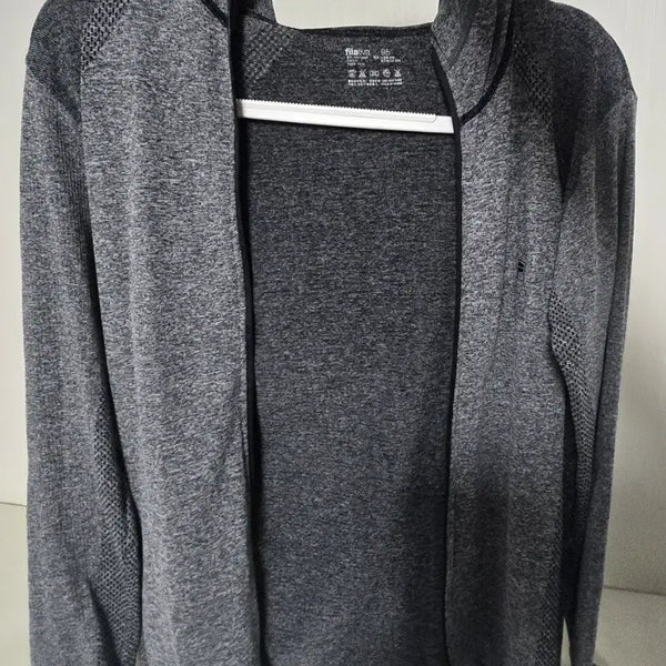 [BUNJANG] FILA Grey Hoodie Zip-Up / FILA 후드 집업 그레이
