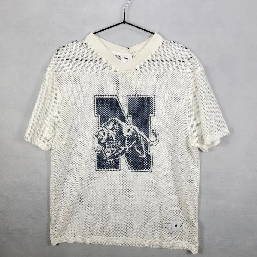 [BUNJANG] Puma Basketball Jersey White / 퓨마 농구 저지 화이트