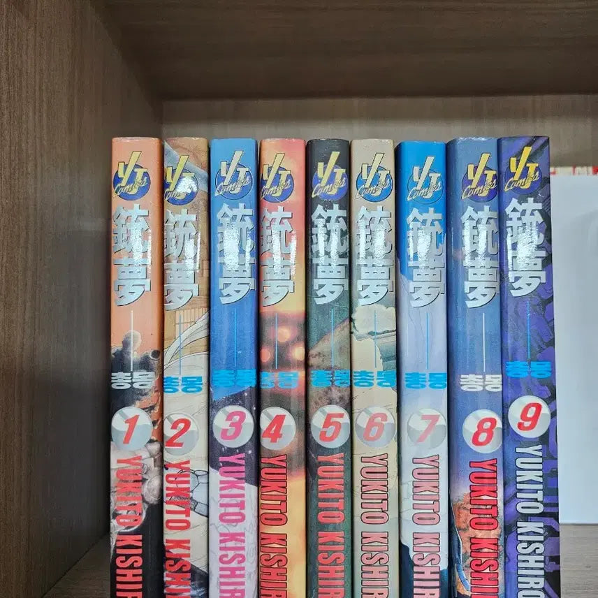 [BUNJANG] Battle Angel Alita (Gunnm) Complete 9-Volume Set (First Edition) / 총몽 구판 전9권