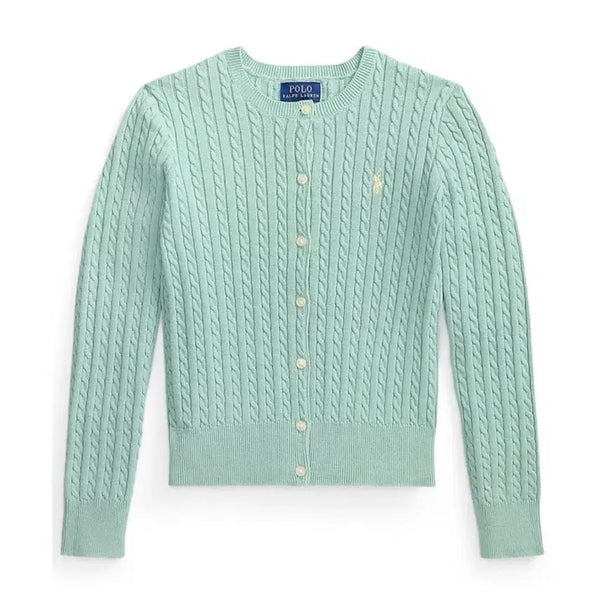 [BUNJANG] Polo Girls Cardigan Mint L / 폴로걸즈 가디건 민트 L
